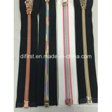 Nylon Zipper with Silver Teeech